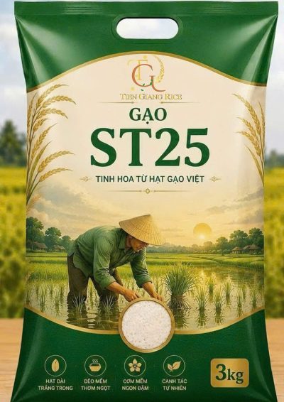 Gạo ST25 - Gạo thơm cao cấp